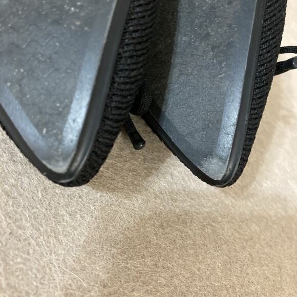 Rothy's The Bow Point Womens 9.5 shoe Black Knit Flats Classic Slip-On Washable - Picture 7 of 9